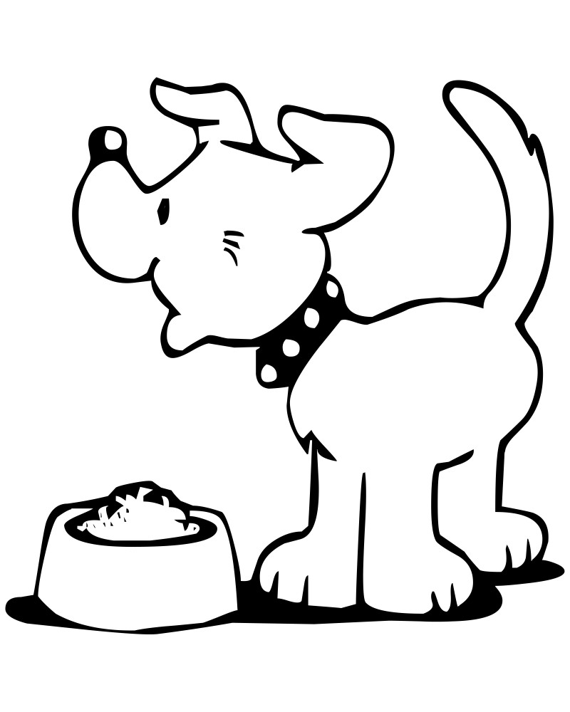 dog coloring pages for kids  preschool and kindergarten