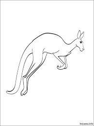 Download free printable kangaroo coloring pages ideas for children