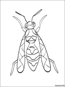 Free printable hornet coloring pages for preschool