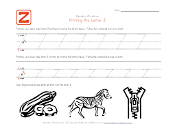 Letter z worksheets ideas for primaryschool