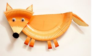 Paper-Plate-Fox-Craft-Preschool