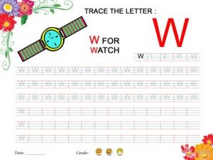 Tracing-Worksheet-for-Letter-W