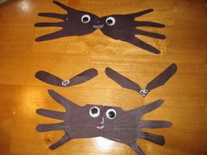bat craft idea for preschool
