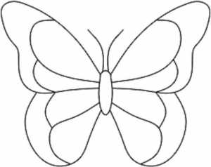 Butterfly Coloring Pages For Kids - Preschool and Kindergarten