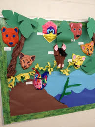 creative animals bulletin board ideas for kindergarten