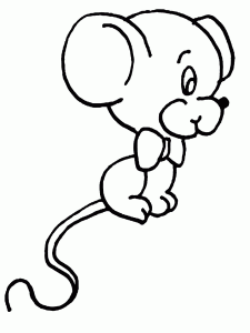 free-animals- Mouse-printable-coloring-pages-for-preschool