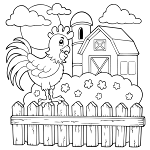 free-animals-cock-printable-coloring-pages-for-firstschool