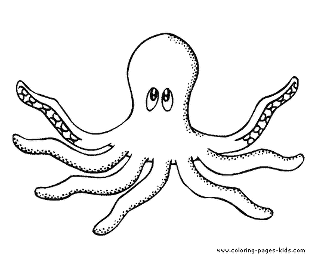 octopus coloring pages to print out - photo #8