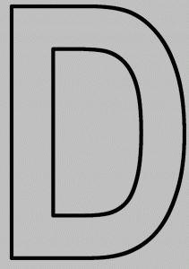 free-letter-d -printable-coloring-pages-for-preschool