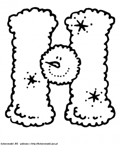 free letter h printable coloring pages for preschool