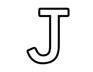 free letter j coloring pages for-preschool-