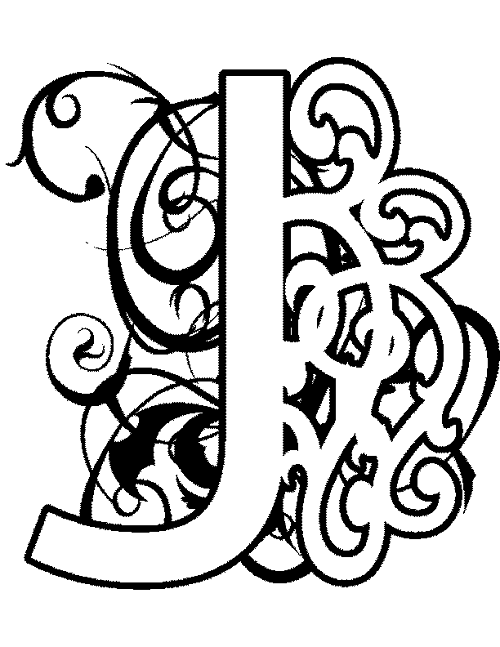 j coloring pages for preschoolers - photo #30