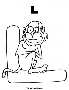 free letter l coloring-pages-for preschool
