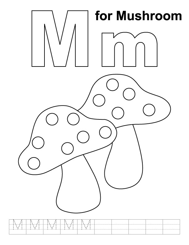 free-letter-m-coloring-pages-for-preschool - Preschool Crafts