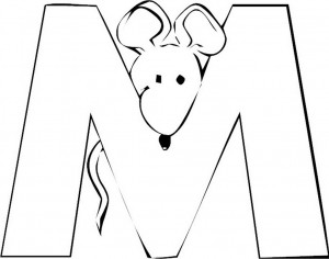 free-letter-m-coloring pages for-preschool