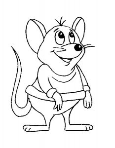 free mouse-printable-coloring-pages for-preschool