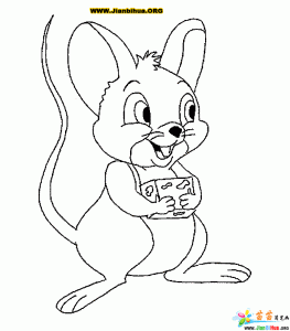 free mouse-printable-coloring-pages-for preschool