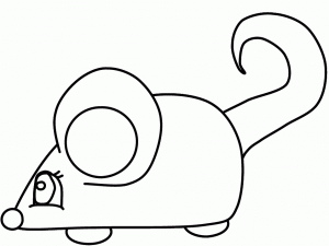 free-mouse-printable coloring-pages-for-preschool