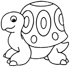 free printable Turtle coloring page