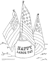 İnternational labor day coloring pages flag