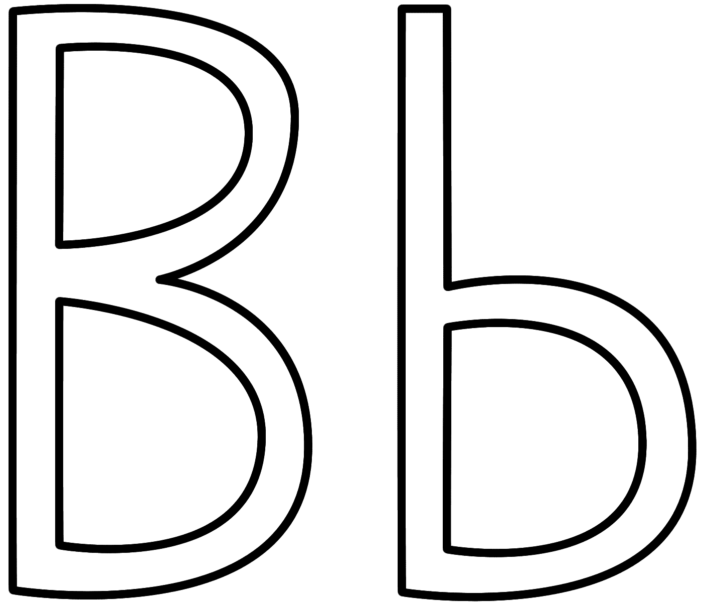 letter-b-pictures-big and small