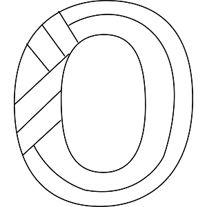 letter o-coloring pages-for preschool
