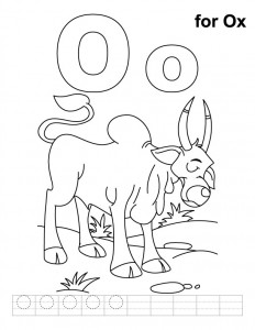 letter-o coloring pages for preschool