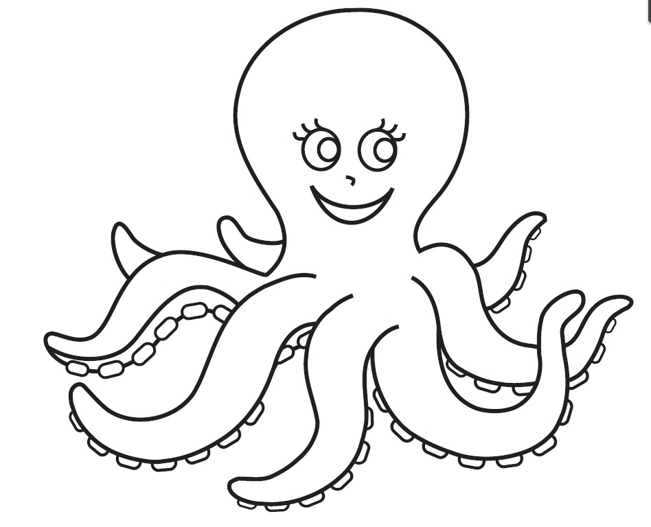 octopus coloring pages to print out - photo #18