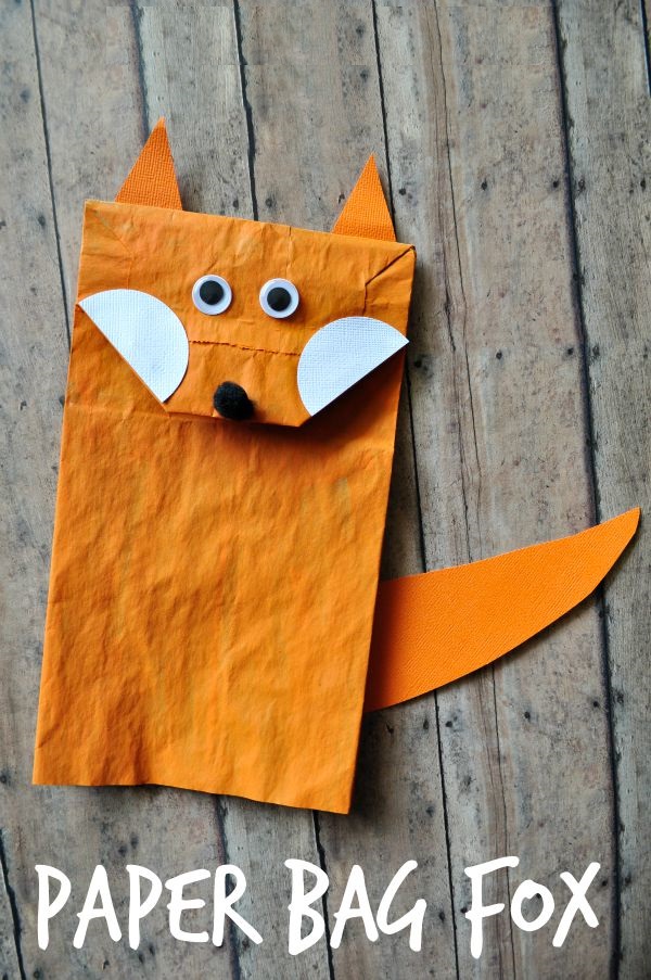 Fox Crafts Idea for Kids - Preschool and Kindergarten