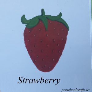 strawberry picture for kids