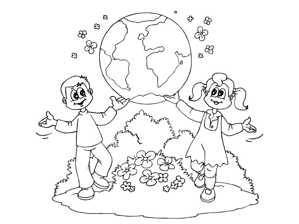 earth coloring pages for preschoolers - photo #40