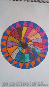 Mandala coloring pages ideas for toddler