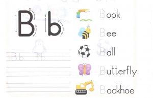 alphabet-capital-and-small-letter-B-b-worksheet-for-kids