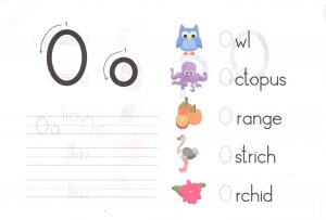 alphabet-capital-and-small-letter-O-o-worksheet-for-kids