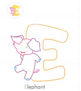 alphabet-letter-e-elephant-coloring-page-for-preschool