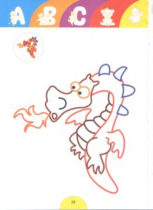 dragon -tale heroes coloring pages for kids