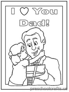 free printable world father's day for child