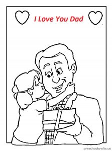 free printable world father's day for kid