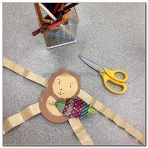 monkey crafts for kids