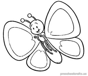 Free–printable-animals-butterfly-coloring-pages-for-kid