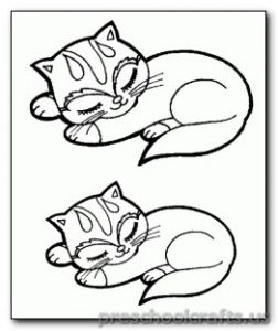 cat coloring-pages for preschool