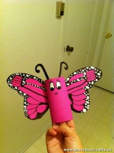 butterly-craft-idea-with-toilet-roll