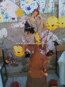 bee-and-tree-craft-from-paper-plate
