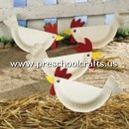 chicken-craft-from-paper-plate-for-kids
