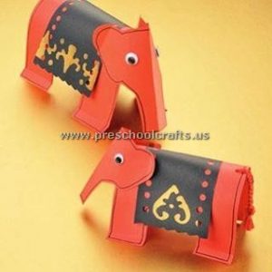 elephant-crafts-ideas-colored-paper