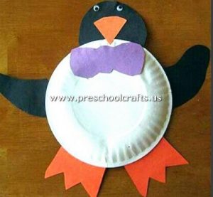 free-penquin-craft-from-paper-plate
