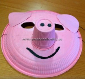 pig crafts ideas for pre-school