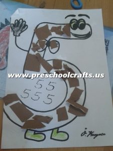 number-5-craft-ideas-for-kindergarten