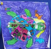 turtle-crafts-idea-for-firstgrade