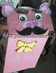 preschool pig craft idea